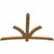 Ekena Millwork Davenport Rough Sawn Timber Gable Bracket, Western Red Cedar, 72"W x 48"H x 2"D x 4"F, 16/12 Pitch GBW072X48X0204DAV00RWR - alternate 4